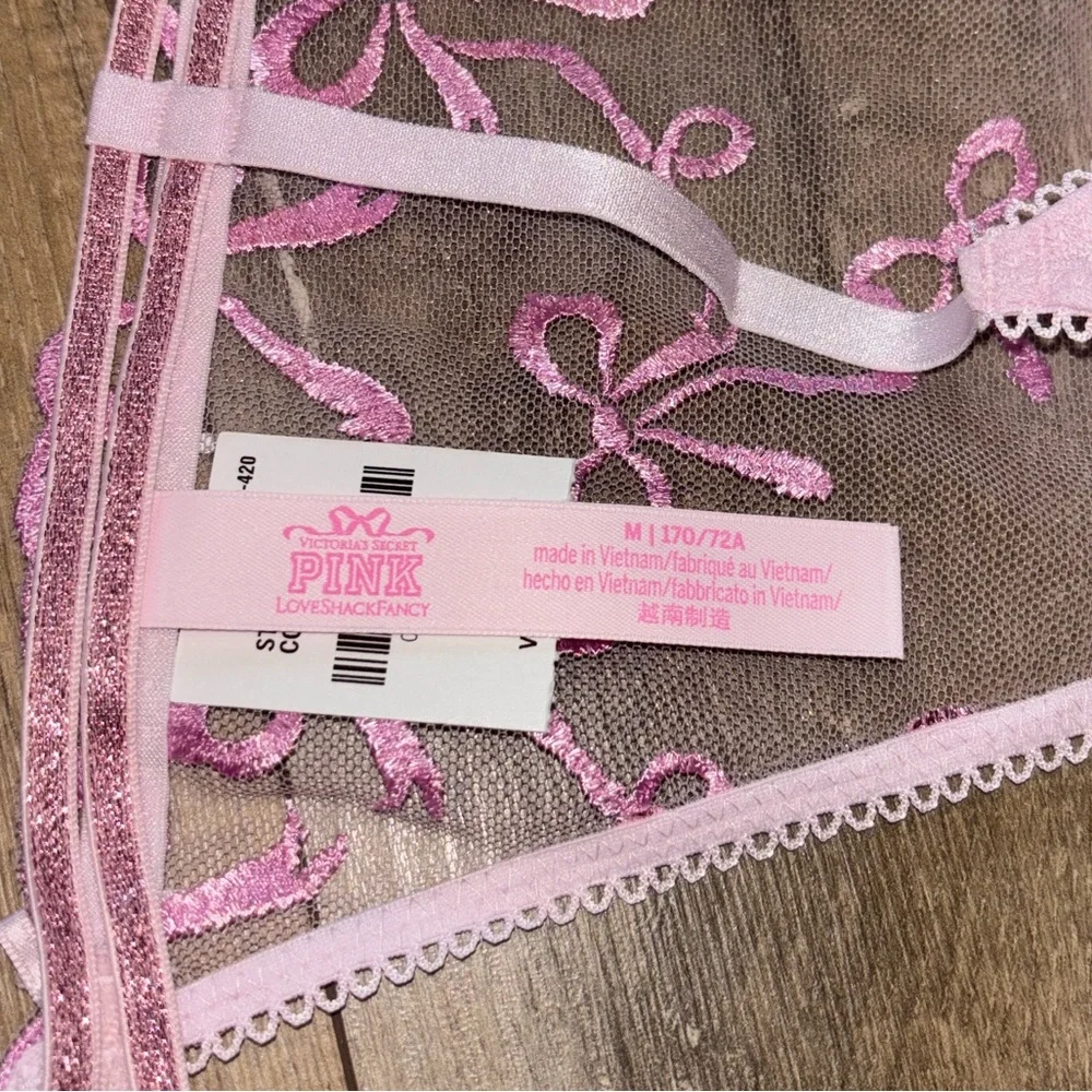 LoveShackFancy X PINK Strappy Thong Panty - Picture 8 of 8